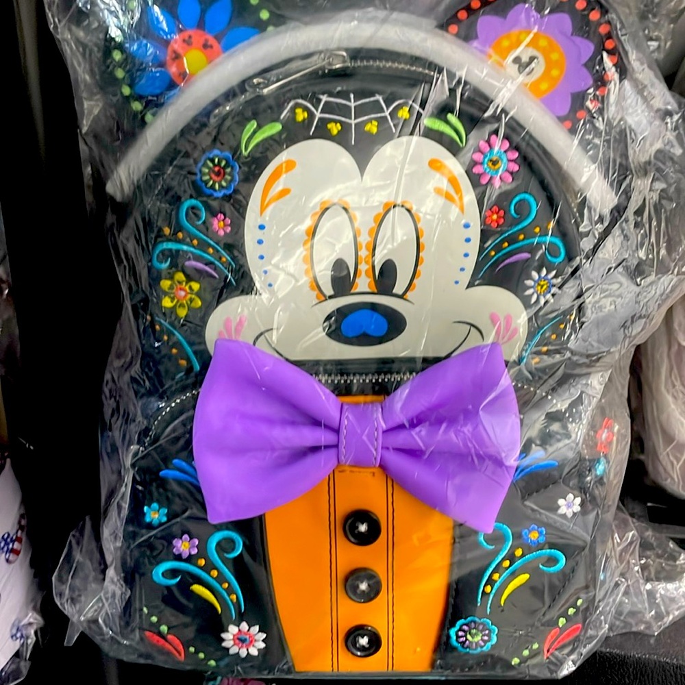 Loungefly Mickey Mouse Sugar skull backpack